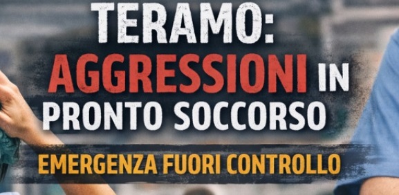 Articolo NurSind Teramo Aggressioni PS immagine