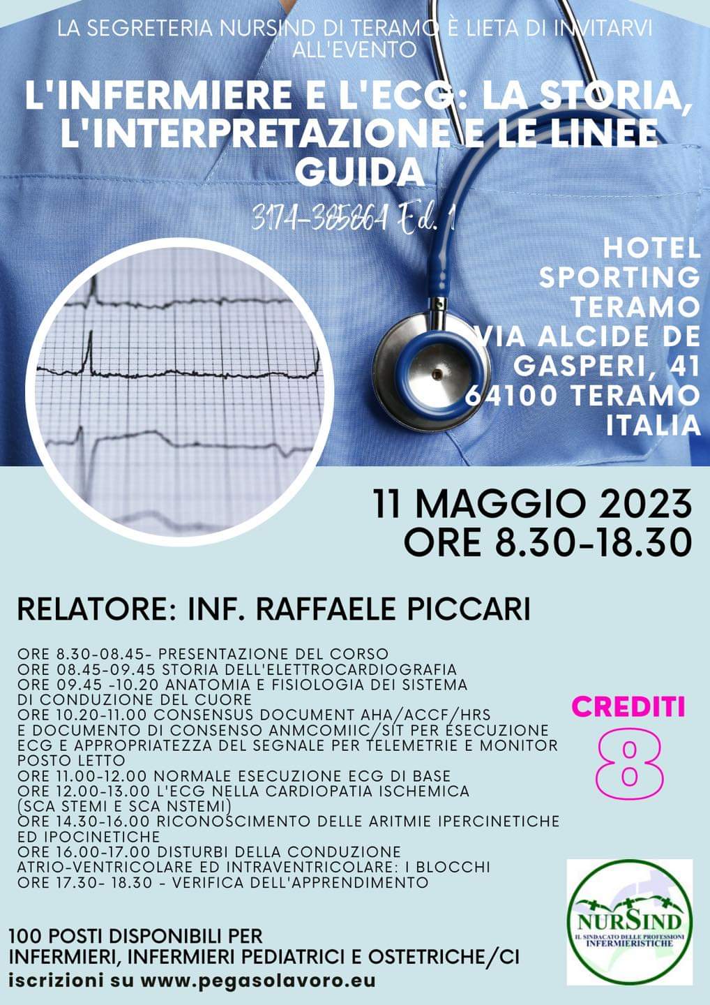 nursind ecg evento 10 maggio