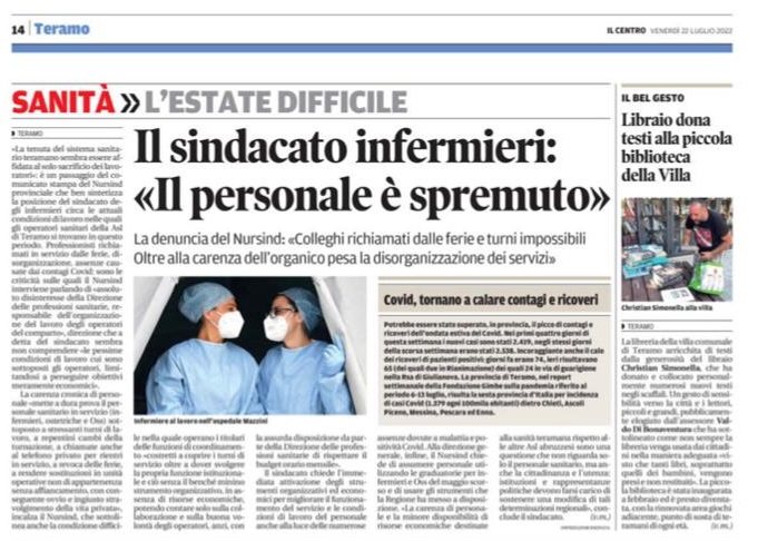 nursind teramo news